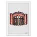 St. Louis Cardinals 14'' x 20'' Busch Stadium Limited Edition Fine Art Print