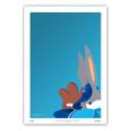 Kansas City Royals 14'' x 20'' Team Bugs Bunny Limited Edition Fine Art Print