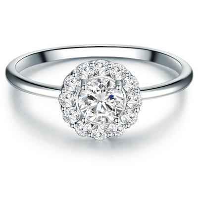 Trilani - Ring Sterling Silber Zirkonia in Silber Ringe 1 ct Damen Image