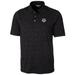 Men's Cutter & Buck Black Texas A&M Aggies Big Tall Advantage Space Dye Polo