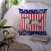 Trinx Patriotic Indoor/Outdoor Throw Pillow Polyester/Polyfill blend | 14 H x 14 W x 3 D in | Wayfair 986C85447B154F8C9E1A68AE6A584783