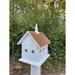 Paradise Birdhouses Chapel 20 in x 15 in x 12 in Birdhouse Plastic in Brown | 20 H x 15 W x 12 D in | Wayfair CHH100-HC-S