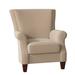 Armchair - Winston Porter Biehl 34" Wide Armchair Polyester/Cotton/Velvet/Other Performance Fabrics in Brown | 37 H x 34 W x 36 D in | Wayfair