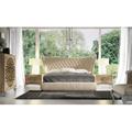 Rosdorf Park Prentiss Solid Wood Upholstered Standard 3 Piece Bedroom Set Upholstered in Brown | Queen | Wayfair 3FE279475F4749F2BA91F15527EAEEB3