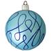 The Holiday Aisle® 4" (100mm) Ornament, Commercial Grade Shatterproof , Ball Decorated Ornaments in Blue/Green | 10 H x 10 W x 5 D in | Wayfair