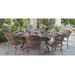 Woodard Casa Oval 8 - Person 98.5" Long Outdoor Dining Set Metal in Gray | Wayfair Composite_9252749F-8436-4BCE-9FAB-78E1EFD2EE4A_1559066485