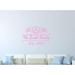 Red Barrel Studio® Family Name Wall Decal Vinyl in Pink | 15 H x 22 W in | Wayfair 5C14DB434891445693290C4010A19B47