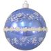 The Holiday Aisle® 4 3/4" (120mm) Ornament, Commercial Grade Shatterproof , Ornament Decorations in Blue/White | 11 H x 11 W x 6 D in | Wayfair