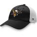 Women's Fanatics Branded Black Pittsburgh Penguins Exclusive Trucker Snapback Hat