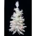 Northlight Seasonal 2' Pre-Lit Medium Snow White Pine Artificial Christmas Tree - Multicolor LED Lights in Green | 24 H x 16 W in | Wayfair