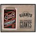 San Francisco Giants 8" x 10" Team Photo Clip Wood Frame