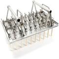 Oukaning Ice Lolly Popsicle Mold in Gray | 10.2 H x 12 W x 15.2 D in | Wayfair 10457