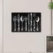 Ophelia & Co. Food & Cuisine Royal Cutlery Gray Cooking & Chef - Wrapped Canvas Print Canvas in Black/Gray | 16 H x 24 W x 0.8 D in | Wayfair