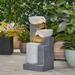 17 Stories Resin Fountain | 28.25 H x 14.25 W x 12.25 D in | Wayfair E4C46A3709A2436B9E5E4DC0F78B08BA