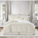 George Oliver Delcampo Comforter Set Polyester/Polyfill/Microfiber in White | King Comforter + 2 Shams | Wayfair 135B17A2C6C74AFAA6CB2DB33032F9F3