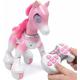 DEALBOX Remote Control Purple Unicorn Pony RECHARGEABLE Electric Smart Horse Touch Induction Electronic Pet Children's Songs, Dancing, Stories, Sleep, Programming, Etc. Purple