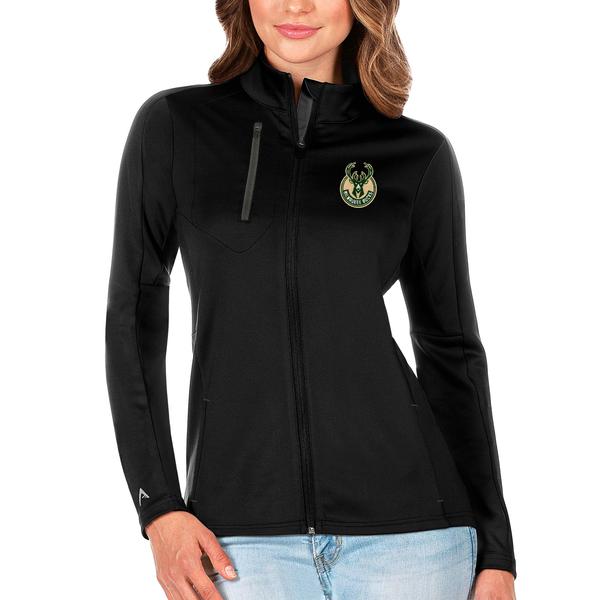 womens-antigua-black-milwaukee-bucks-generation-full-zip-jacket/