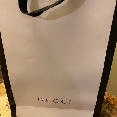 Gucci Other | Gucci Gift Bag | Color: Black/White | Size: Os