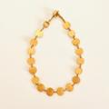 Madewell Jewelry | Madewell Gold Chain Necklace | Color: Gold/Orange | Size: Os
