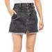 Free People Skirts | Free People Sidecar Mini Cotton Skirt | Color: Black/Gray | Size: 27