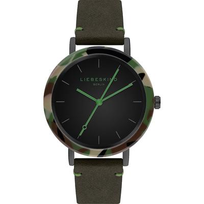 Liebeskind Damenuhr Acetat One Size Schwarz Damen