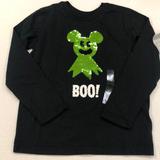 Disney Shirts & Tops | Disney Halloween Mickey Mouse Ghost Boo Shirt | Color: Black/White | Size: Various