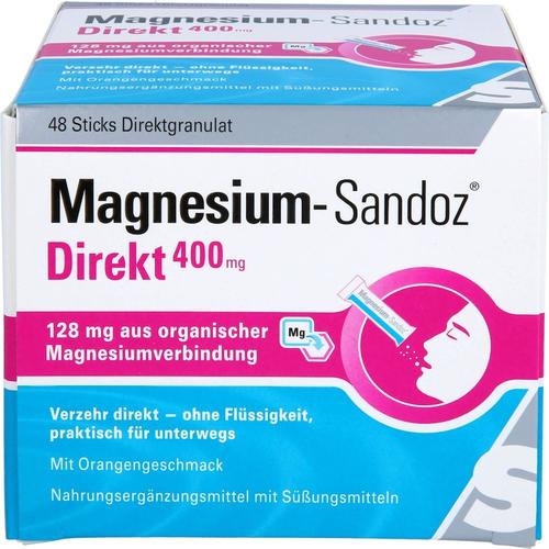 Hexal – MAGNESIUM SANDOZ Direkt 400 mg Sticks Mineralstoffe