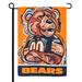 Chicago Bears Double-Sided Justin Patten Garden Flag