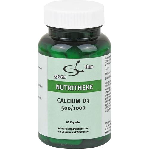 11 A Nutritheke – CALCIUM D3 500/1.000 Kapseln Mineralstoffe