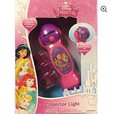 Disney Toys | Disney Princess Projector Light Featuring Jasmine | Color: Pink | Size: Osg