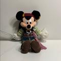 Disney Toys | Disney Pirates Of The Caribbean Mickey Plush | Color: Black/Cream | Size: Osb