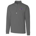 Men's Cutter & Buck Gray Buffalo Bills Traverse Quarter-Zip Pullover Jacket