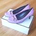 Coach Shoes | Coach Aubry Kid Suede Shoes, 9.5 | Color: Purple | Size: 9.5