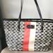 Kate Spade Bags | Kate Spade Ny Black White And Red Shoulder Bag | Color: Black/Red | Size: 10"X 16"X 6"