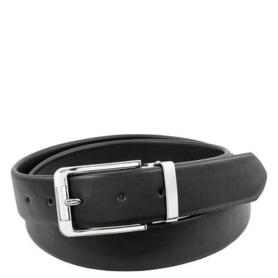 Stacy Adams Men's Crocker 34mm Stretch Belt Black M Leather