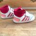 Adidas Shoes | Adidas Hoops Hightop Sneakers Sz 6 | Color: Pink/White | Size: 6bb