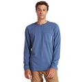 Timberland Pro Men's Base Plate Blended Long-Sleeve T-Shirt Work Utility, Vintage Indigo, XXL