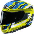 HJC RPHA 11 Stobon casco, blu-giallo, dimensione 2XL