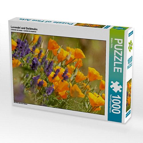 Puzzle Lavendel und Goldmohn Foto-Puzzle Bild von Meike Bölts Puzzle