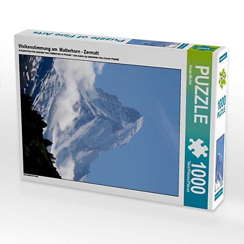 Puzzle Wolkenstimmung am Matterhorn - Zermatt Foto-Puzzle Bild von Susan Michel Puzzle