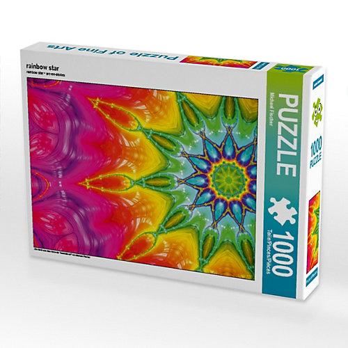 Puzzle CALVENDO Puzzle rainbow star - 1000 Teile Foto-Puzzle glückliche Stunden Kinder