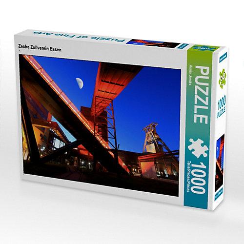 Puzzle CALVENDO Puzzle Zeche Zollverein Essen - 1000 Teile Foto-Puzzle glückliche Stunden Kinder