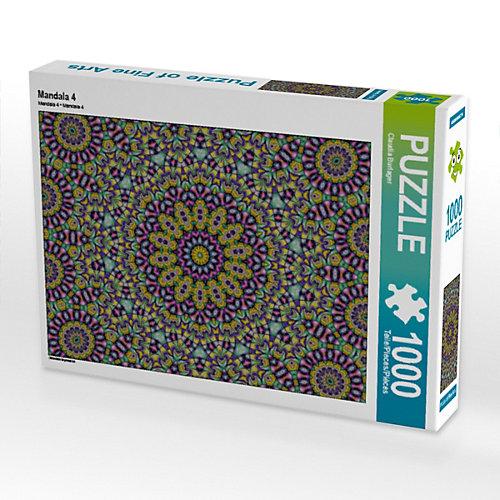 Puzzle CALVENDO Puzzle Mandala 4 - 1000 Teile Foto-Puzzle glückliche Stunden Kinder
