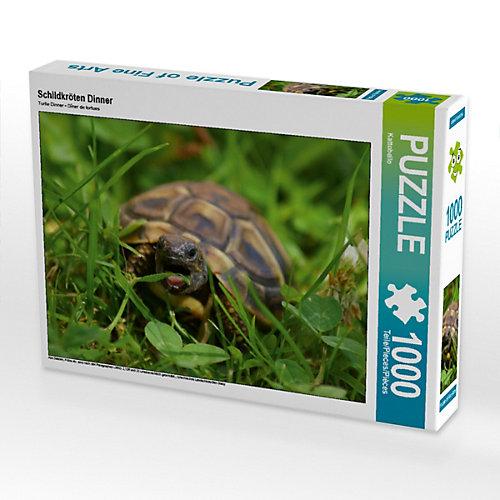 Puzzle Schildkröten Dinner Foto-Puzzle Bild von Kattobello Puzzle