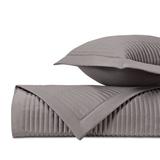 Home Treasures Linens Channel Coverlet Set 100% Eygptian Cotton in Gray | King Coverlet/Bedspread + 2 Shams | Wayfair EMCNN3KCVSETCR