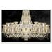 Oliver Gal Fashion & Glam Royal Gala Luxe, Modern & Contemporary Gold - Painting Canvas in Black | 20 H x 30 W x 1.5 D in | Wayfair