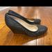 Jessica Simpson Shoes | Jessica Simpson Wedges Black 6.5 | Color: Black | Size: 6.5