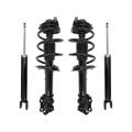 2011 Hyundai Sonata Front and Rear Suspension Strut and Shock Absorber Assembly Kit - Unity 4-11793-259160-001