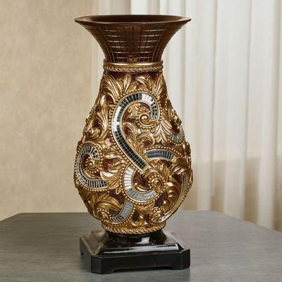 Daniella Decorative Table Vase Multi Metallic , Multi Metallic