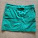 J. Crew Skirts | Green J. Crew Cotton Anchor Mini Skirt | Color: Green/Pink | Size: 6